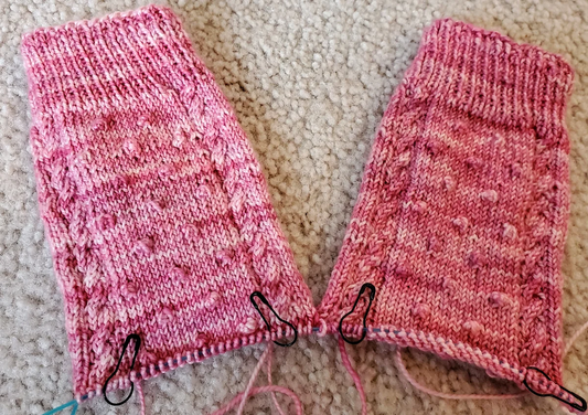 Test Knit: Rosebud Socks