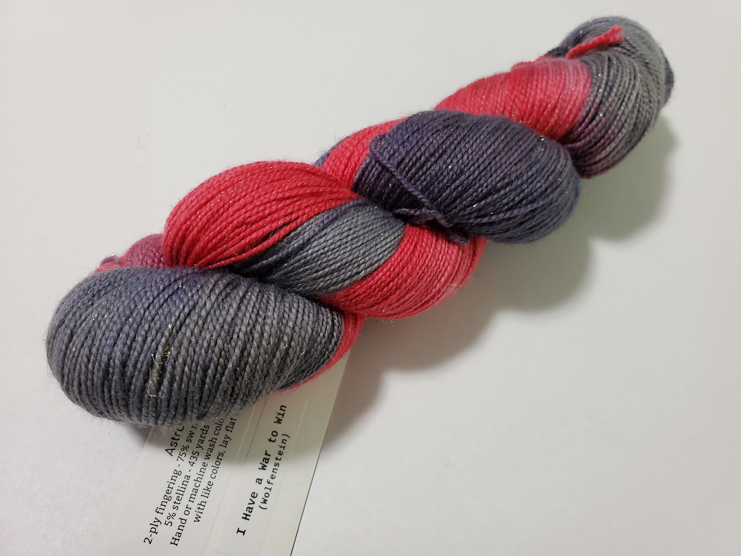 Nerd Girl Yarns Astral - I Have a War to Win