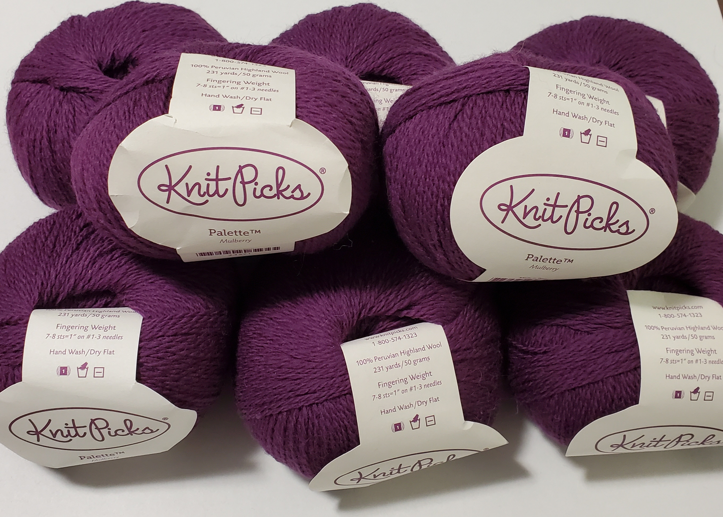 Knit Picks Palette - Mulberry