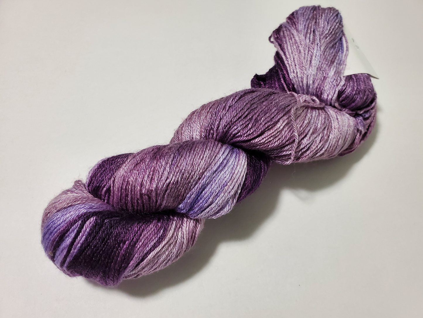 Pandia's Jewels Hand Dyed Yarn Scrumptious - Purple Majesty