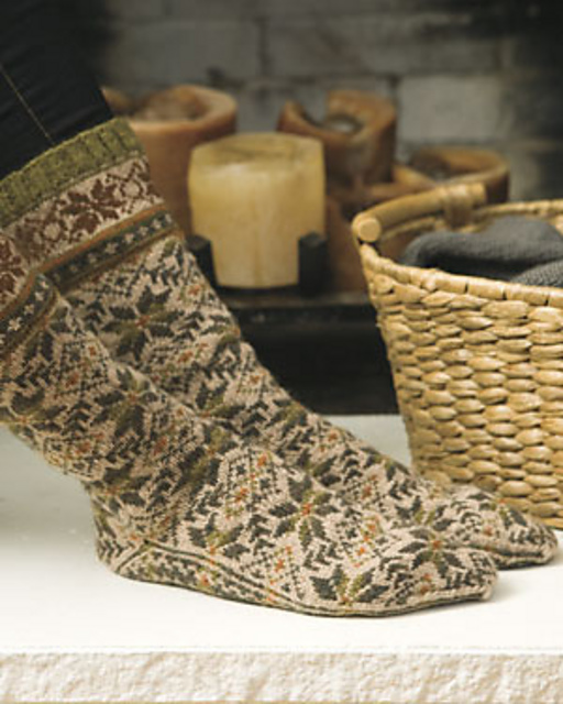 Aprika Socks kit - Pattern & Knit Picks Palette