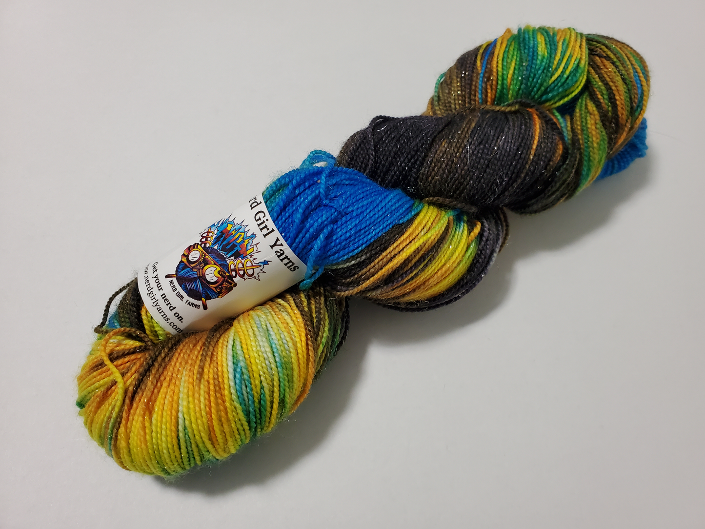 Nerd Girl Yarns Shimma - Crab Nebula