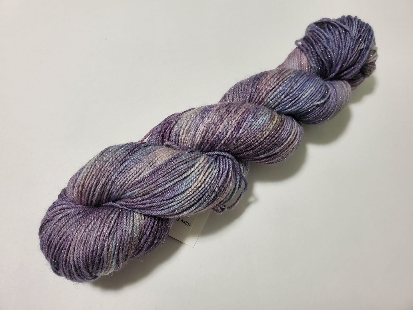 Indie Undyed Silky SW Merino Silver Sock - Special Color Run