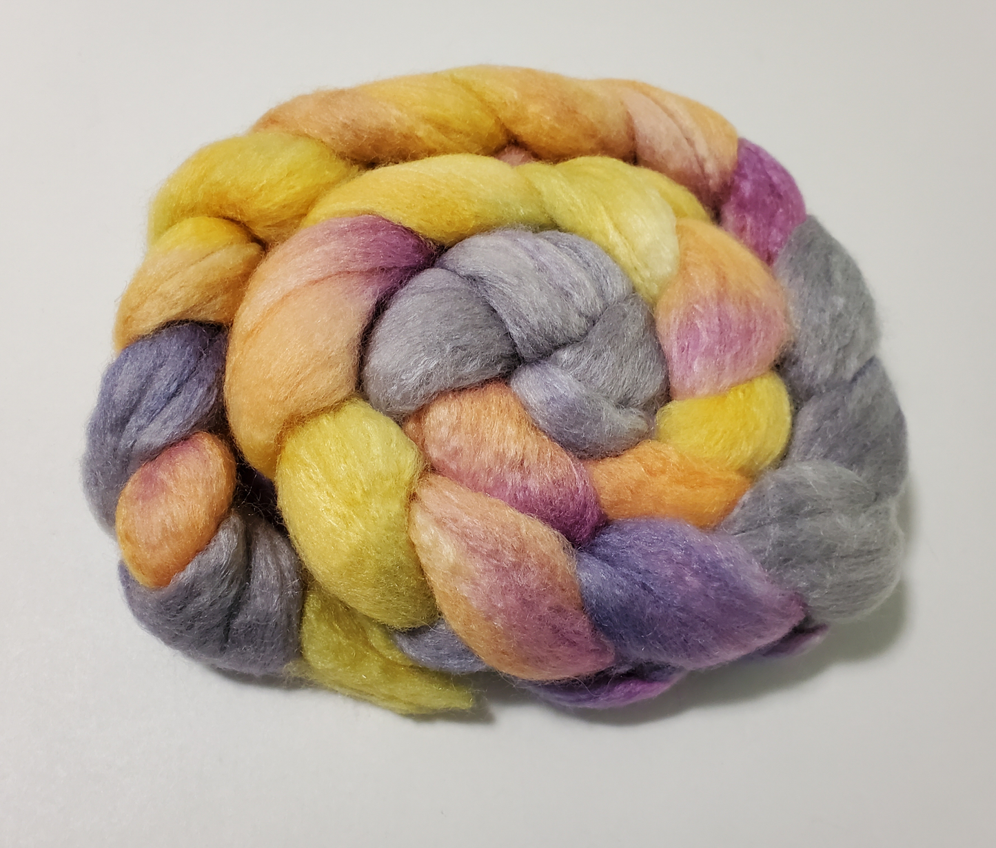 Into The Whirled BFL/Silk - Yipes! Stripes